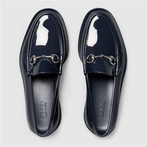 mens brown gucci shoes|Gucci rubber loafers men.